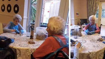 Residents demonstrate commitment to wildlife at Shelton Lock care home